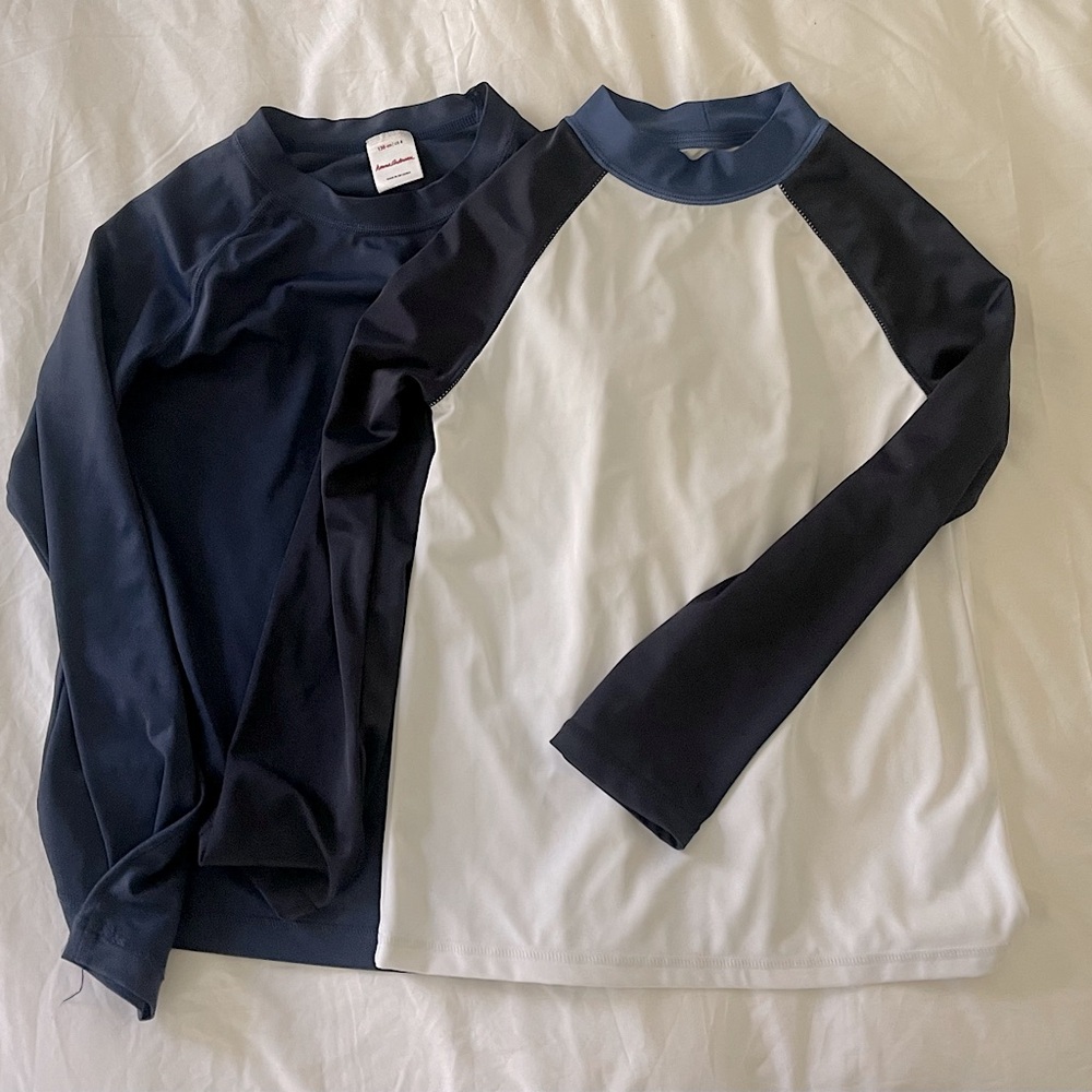 Hanna Andersson and Janie and Jack Rash Guards
